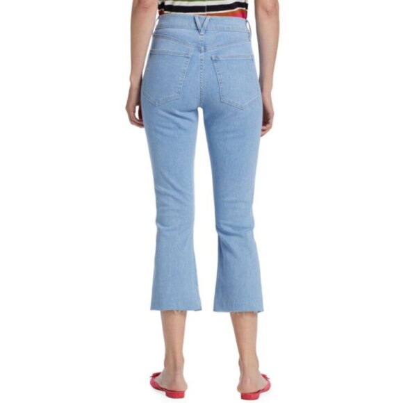 VERONICA BEARD 'Carly' Kick Flare Ankle Jeans, Bail Out (Light Wash) - Picture 3 of 3